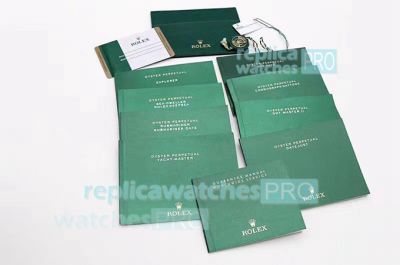 Rolex Booklet Guarantee Manuel w/ UV warranty card, hang tags